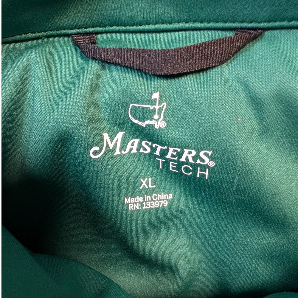 Masters Tech Mens Full Zip Golf Jacket XL Green MT6217-004 - Picture 2 of 10